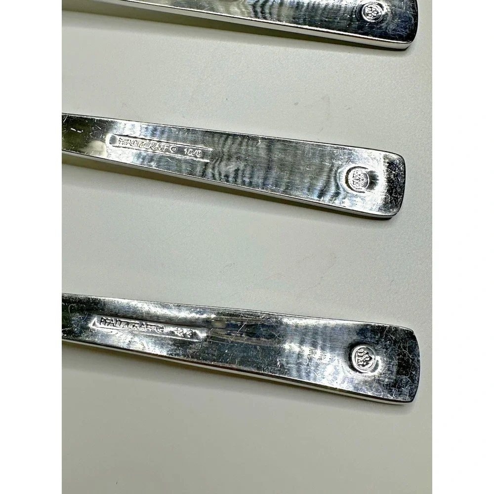 Pfaltzgraff Chalfonte 18/8 stainless flatware Teaspoon Set of 5